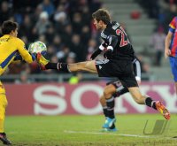 Fussball CHL  Saison 2011/2012:  FC Basel - FC Bayern Muenchen
