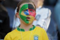 Fussball International  Frauen  Deutschland - Brasilien  FAN