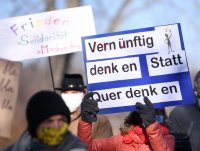 Demo in Rottenburg: Kundgebung gegen die Corona-Massnahmen