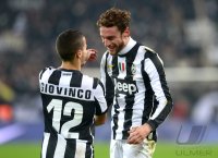 FUSSBALL SERIE A: Giovinco Sebastian und Claudio Marchisio (v. li., Juventus Turin)