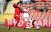 Fussball 3. Bundesliga:  FC Bayern Muenchen II - VfB Stuttgart II