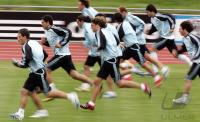 Fussball  WM 2006: Training Argentinien