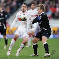 FUSSBALL  1. BUNDESLIGA  09/10    VfB Stuttgart - Eintracht Frankfurt