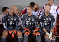 Fussball 1. Bundesliga 2014/2015: Fototermin beim FC Bayern Muenchen