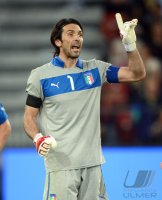 Fussball International Testspiel: Torwart Gianluigi BUFFON (Italien)
