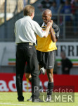 Fussball 2. Bundesliga: FSV Mainz 05 - SSV Reutlingen, Zweikampf