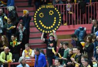 Basketball 1. Bundesliga 14/15 Hauptrunde:  Walter Tigers Tuebingen - BG Goettingen