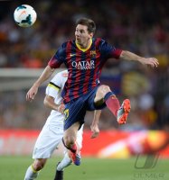 FUSSBALL International 2013/2014: Lionel Messi (Barca)