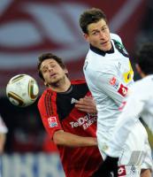 FUSSBALL, 1. BUNDESLIGA, 17. Spieltag: Leverkusen - Moenchengladbach