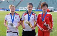 Fussball Frauen FIFA U 17  WM  2008  Siegerehrung