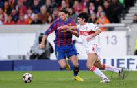 FUSSBALL  International CHL 09/10 : VfB Stuttgart -  FC Barcelona