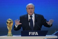 FUSSBALL International  FIFA  WM 2018 und FIFA WM 2022 : FIFA Praesident Blatter (SUI)