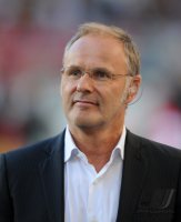 Fussball International  Testspiel:  Moderator Reinhold Beckmann