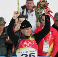 Olympische Spiele 2006 Turin  Sven Fischer (GER) gewinnt Gold