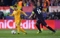 Fussball CHL 15/16 Viertelfinale: Atletico Madrid - FC Barcelona