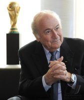 Fussball International FIFA  Praesident Joseph S. Blatter