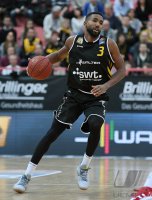 Basketball 1. Bundesliga 17/18 Hauptrunde: Walter Tigers Tuebingen - Eisbaeren Bremerhaven