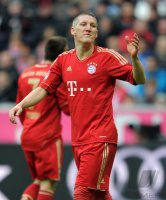 Fussball 1. Bundesliga, Saison 2011/2012:  Bastian Schweinsteiger (FC Bayern Muenchen)