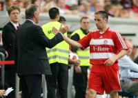 Fussball Ligapokal: Bremen - Bayern