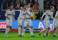 Fussball 1. Bundesliga  Saison 2011/2012:  SC Freiburg - Bayer Leverkusen