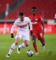 Fussball 1. Bundesliga Saison 20/21: VfB Stuttgart - RB Leipzig