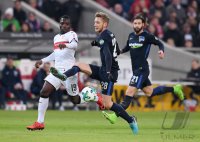 Fussball 1.Bundesliga Saison 17/18: VfB Stuttgart - Hertha BSC Berlin