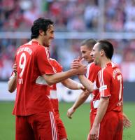 Fussball  1. Bundesliga  07/08  FC Bayern Muenchen - VfB Stuttgart