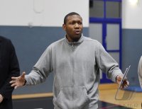 Basketball 1. Bundesliga 15/16 Hauptrunde: Trainer Tyron McCoy (Walter Tigers Tuebingen)