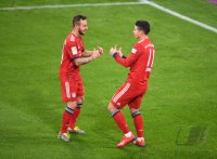 Fussball 1. Bundesliga Saison 18/19: FC Bayern Muenchen - VfL Wolfsburg