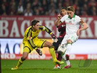 Fussball 1. Bundesliga 13/14: 1. FC Nuernberg - SV Werder Bremen