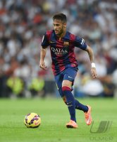 Fussball Primera Division El Clasico 14/15: Neymar (Barca)