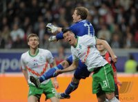 Fussball 1. Bundesliga 10/11:  Eintracht Frankfurt - SV Werder Bremen