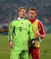 FUSSBALL  DFB POKAL SAISON  11/12  HALBFINALE: Borussia Moenchengladbach - FC Bayern Muenchen