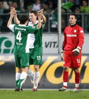 Fussball 1. Bundesliga: Wolfsburg - Duisburg