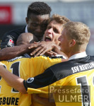 Fussball 2. Bundesliga: FSV Mainz 05 - SSV Reutlingen, Zweikampf