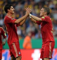 FUSSBALL, DFB Pokal 1. Hauptrunde: Eintracht Braunschweig - Bayern Muenchen