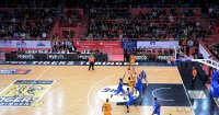 Basketball 1. Bundesliga 13/14:  Walter Tigers Tuebingen - Mitteldeutscher BC