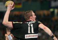 Handball-WM: Deutschland, GLANDORF am Ball