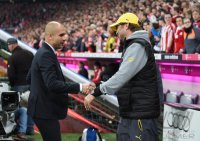 Fussball 1. Bundesliga Saison 14/15: FC Bayern Muenchen - Borussia Dortmund