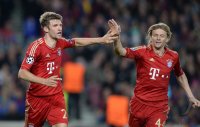 FUSSBALL INTERNATIONAL CHL HALBFINALE 12/13: FC Barcelona - FC Bayern Muenchen