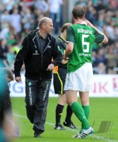 Fussball: 1. Bundesliga Saison 2010/2011: SV Werder Bremen, SCHAAF und BOROWSKI