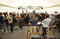 FUSSBALL INTERNATIONAL EURO 2012:  Pressekonferenz der Deutschen Nationalmannschaft in Danzig