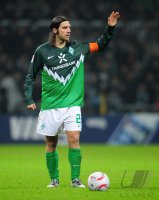 Fussball: 1. Bundesliga Saison 2010/2011: Werder Bremen, FRINGS Einzelaktion