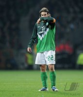 Fussball Champions League  Saison 2010/2011:  Torsten Frings (SV Werder Bremen)   enttaeuscht