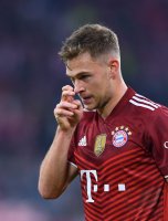 Fussball 1. Bundesliga Saison 21/22: Joshua Kimmich (FC Bayern Muenchen) in Corona - Quarantaene