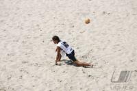 Training of the Brazilean National Beach Soccer Team