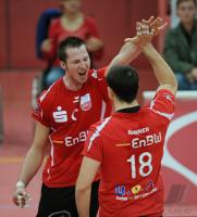 Volleyball 1. Bundesliga  09/10  TV Rottenburg - Wuppertal Titans