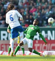 Fussball, 1. Bundesliga  Saison 2013/2014: SV Werder Bremen - 1899 Hoffenhein
