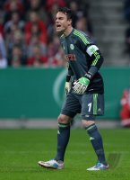 FUSSBALL DFB POKAL  Saison 2012/2013:  FC Bayern Muenchen - VfL Wolfsburg