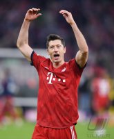 Fussball 1. Bundesliga Saison 18/19: FC Bayern Muenchen - Borussia Dortmund